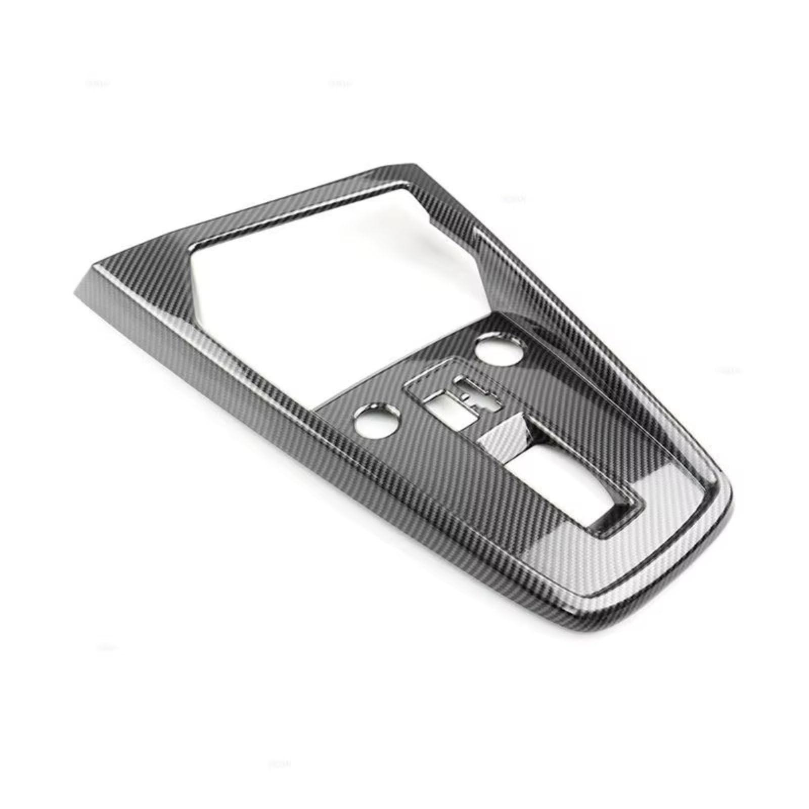 Car Trim Sticker LHD for A3 8Y 2019 2020 2021 Car Carbon Fiber Texture Center Console Gear Shift Cover Panel Frame Protective Trim(Outer Frame B)