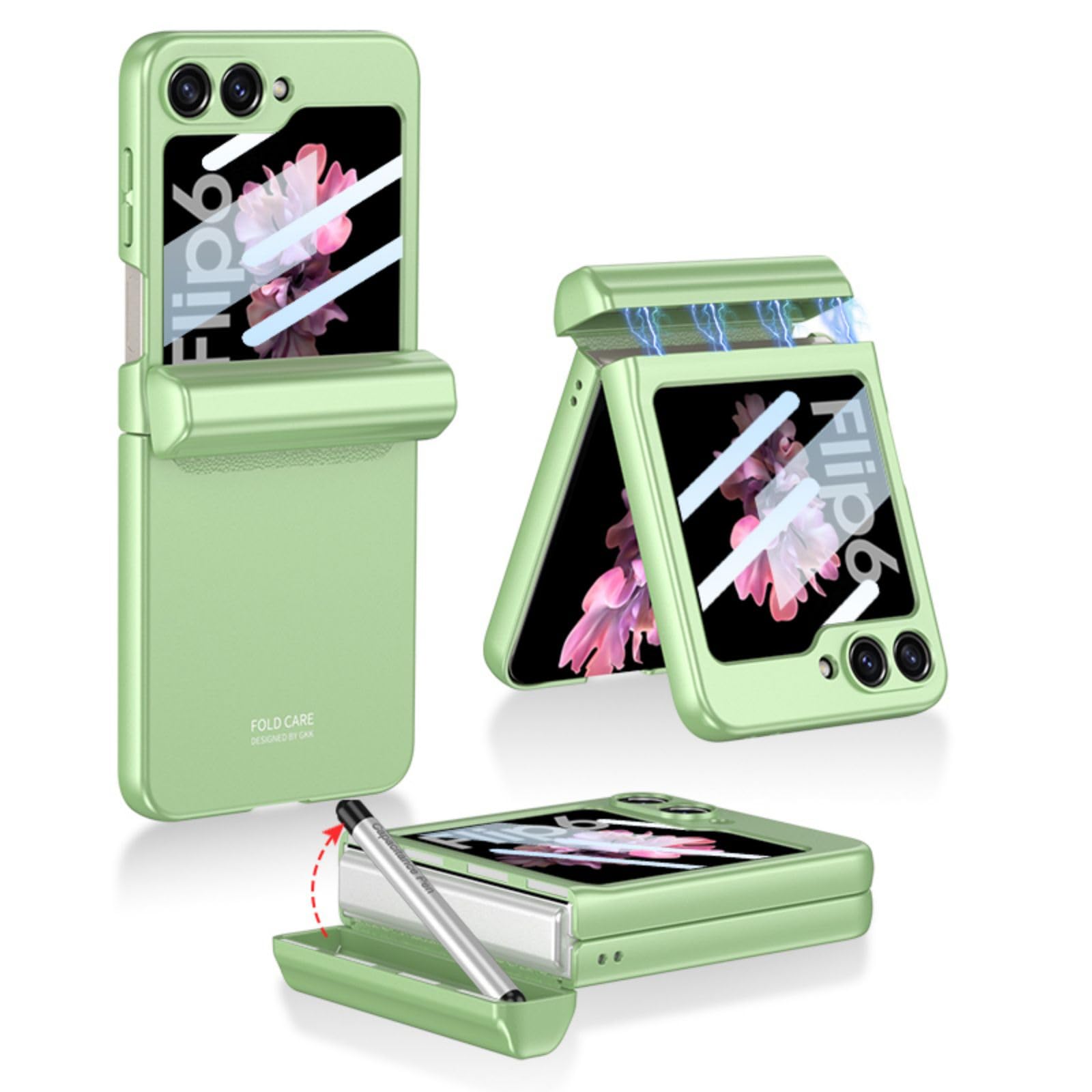COQUE Hülle für Vivo X Fold 5, Klappscharnier Phantomschale