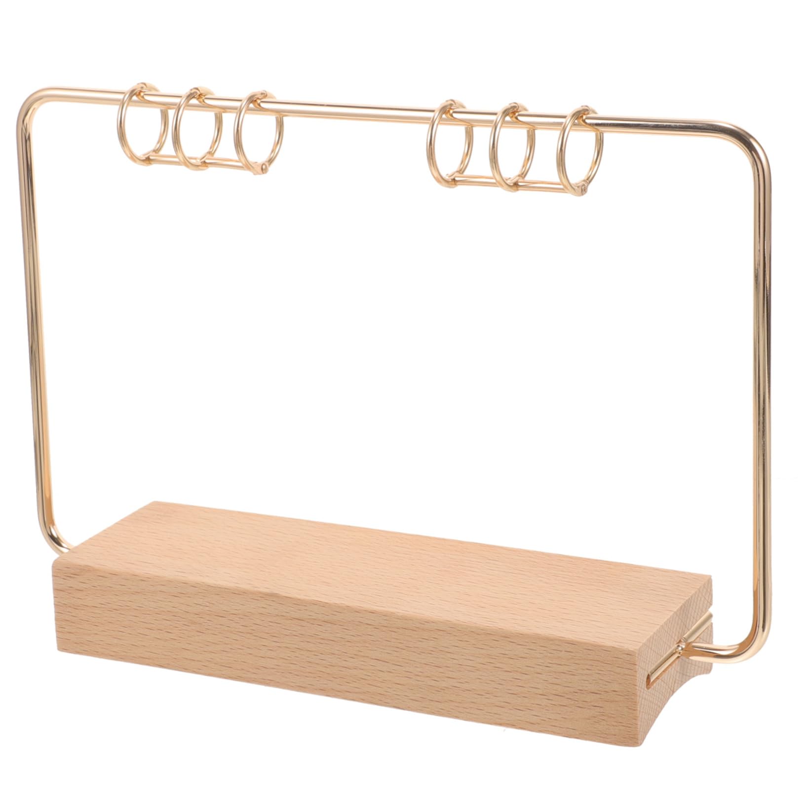 VILLCASE 5sätze Tischkalender Ständer Mit Eisenhalterung Eleganter -kalender Für Büro Stabiler Kalenderhalter Mit Runder Eisenstruktur Und Ringbindern Dekorativer Kalenderständer Für