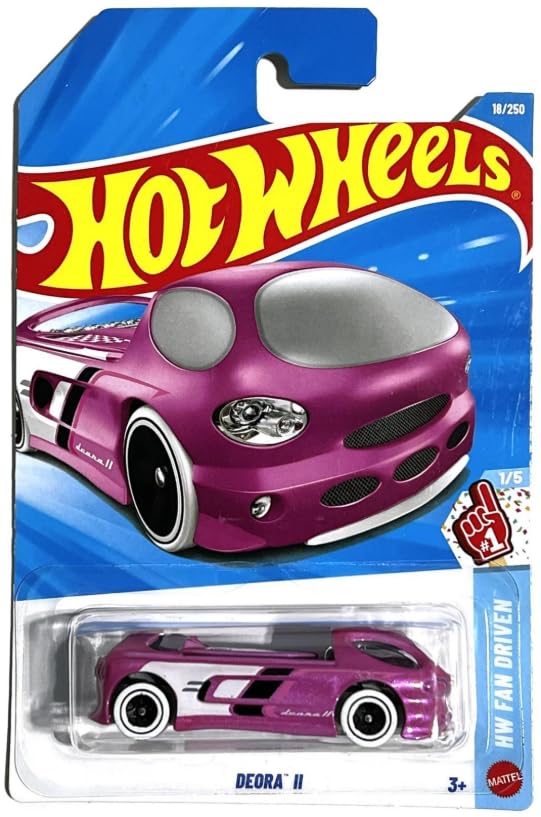 Hot Wheels Deora II Pink 1:64 Escala Vehículo de Juguete miniatura 1