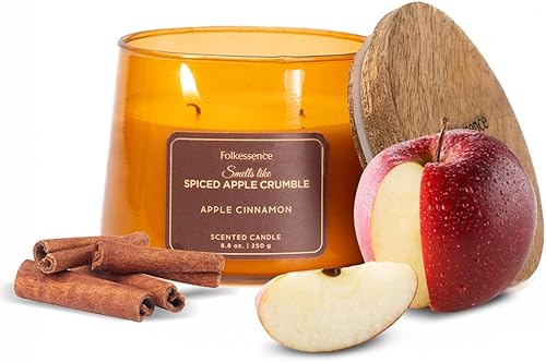 Folkulture Velas perfumadas para el hogar, tarro de vela perfumado de cera de soja de 7.06 onzas, regalo de vela para mujeres, elimina olores y no disponible en Yaxa Colombia