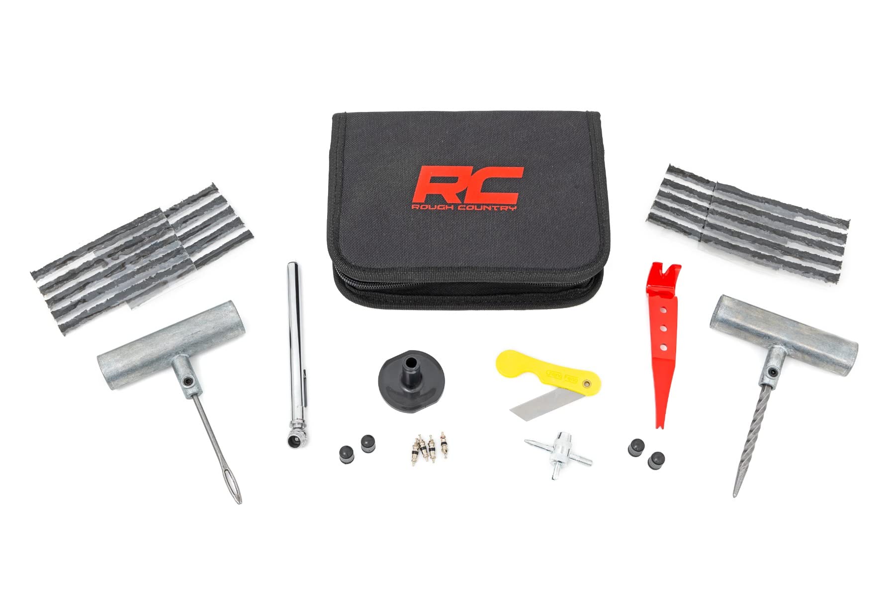 Rough Country Emergency Tire Repair Kit w/Carrying Case | 39 Pieces - 99060
