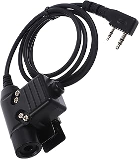 INOOMP headset earphones asb walkie talkie earphone adapter walkie talkie earpiece connector walkie talkie connection cables adapter for walkie talkie handheld speaker m35