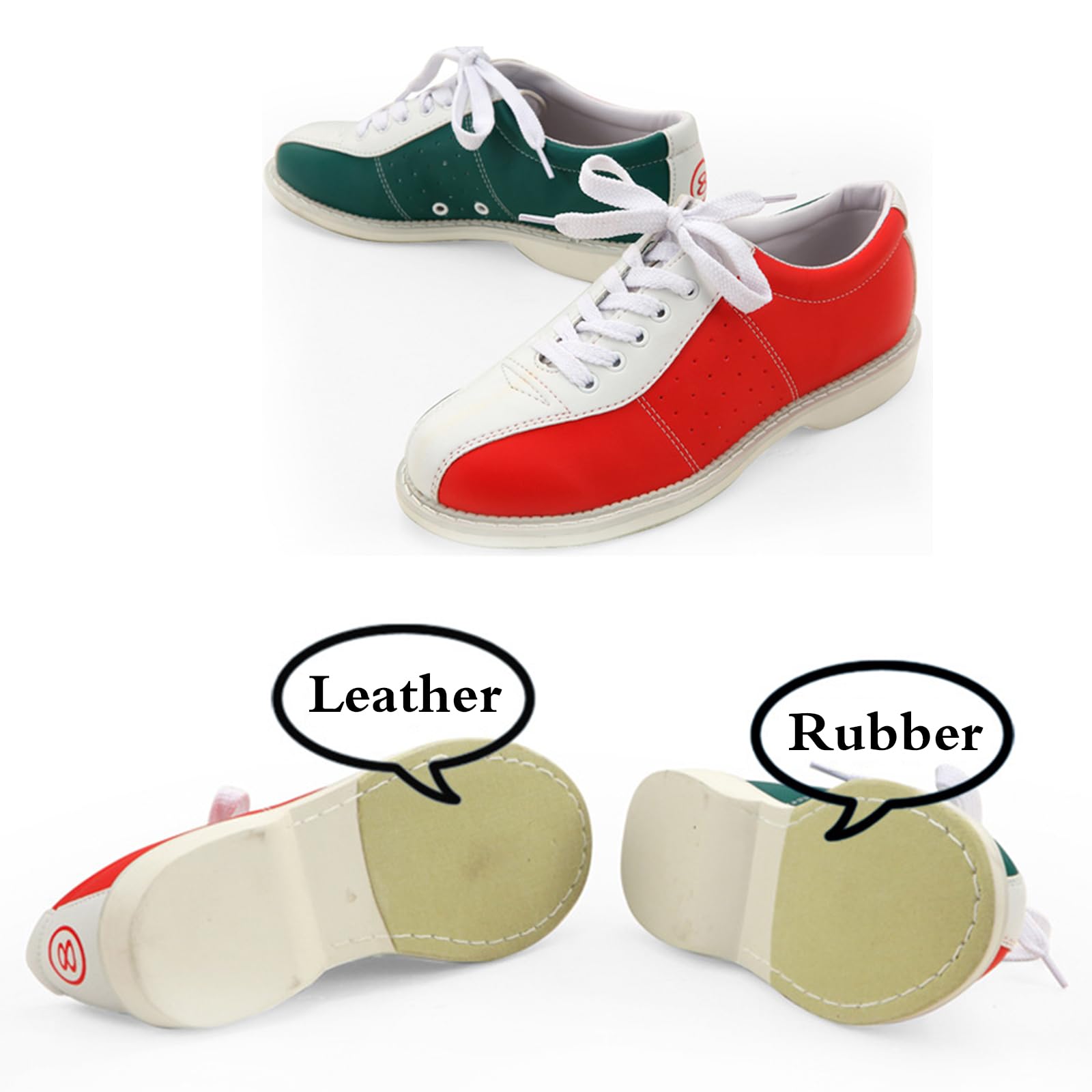 Zapatillas De Bolos Unisex,Zapato De Bolos JóVenes,Zapato De Bowling JóVenes,DiseñO De ProteccióN De Cordones,Puntera Estable,para Fiestas Corporativas Cualquier Evento Entretenido