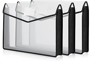 3 Pieces 11x17 Inch File Storage Organizer