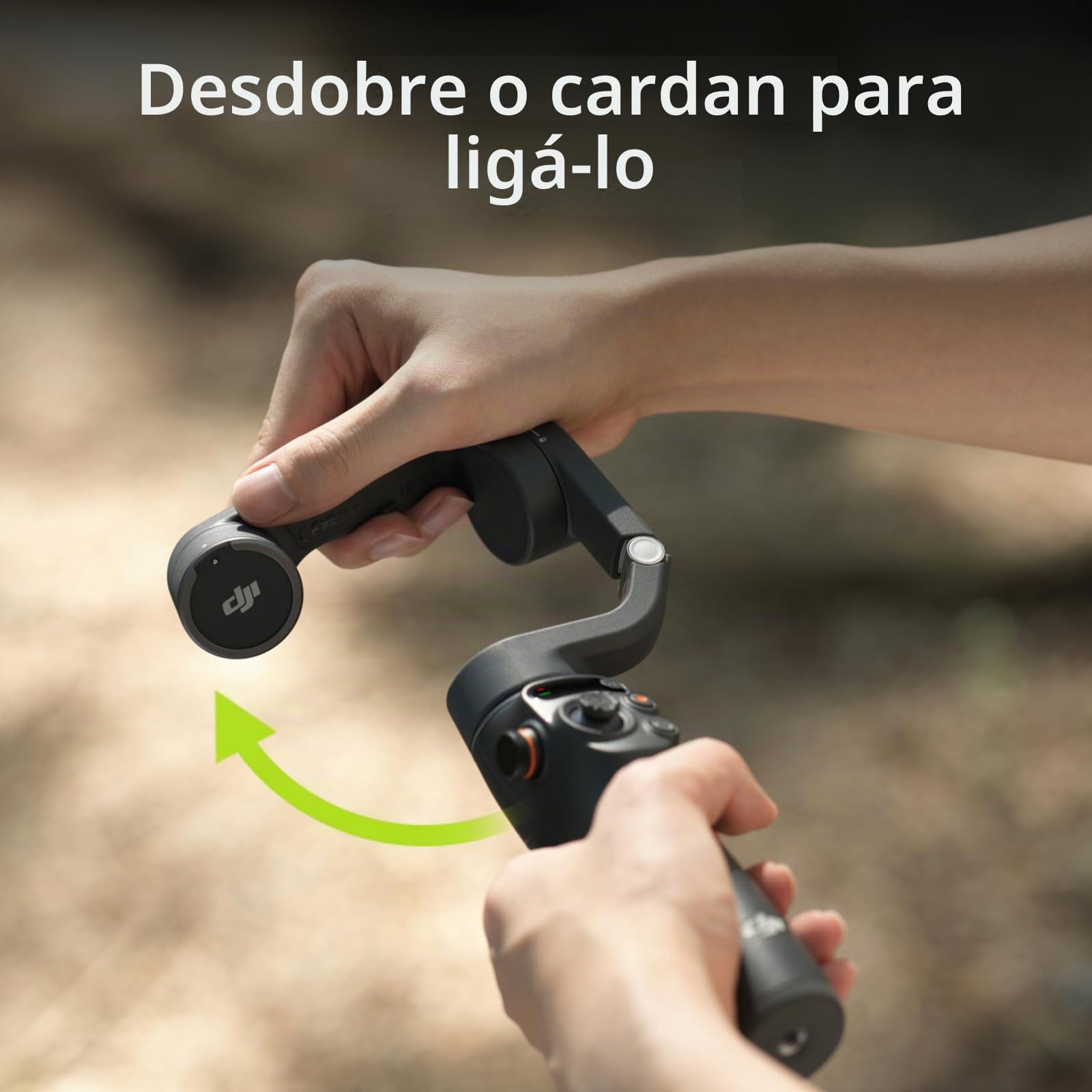 DJI Osmo Mobile 6, Gimbal de telefone de 3 eixos, rastreamento de