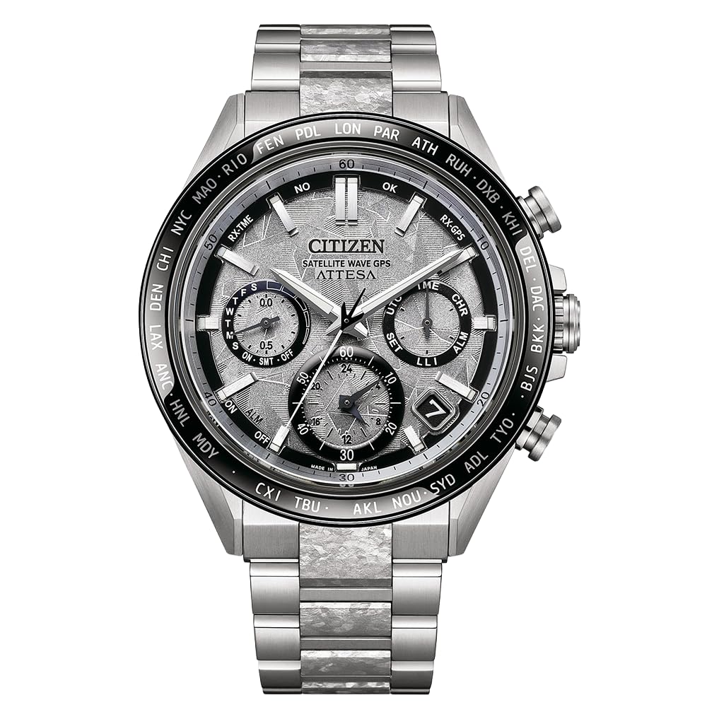 Citizen Men's Chronograph Eco-Drive Watch Attesa Satellite Wave Limited Edition
