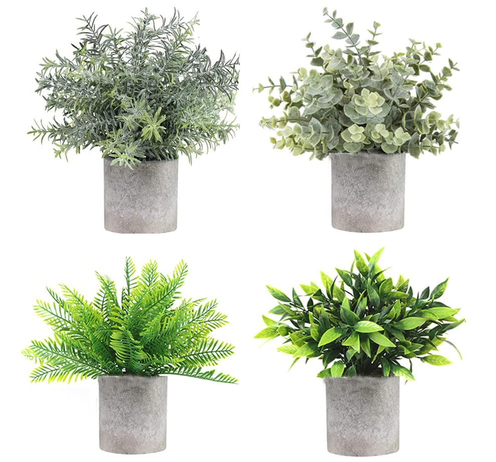 Atoke 4 Pack Artificial Plants
