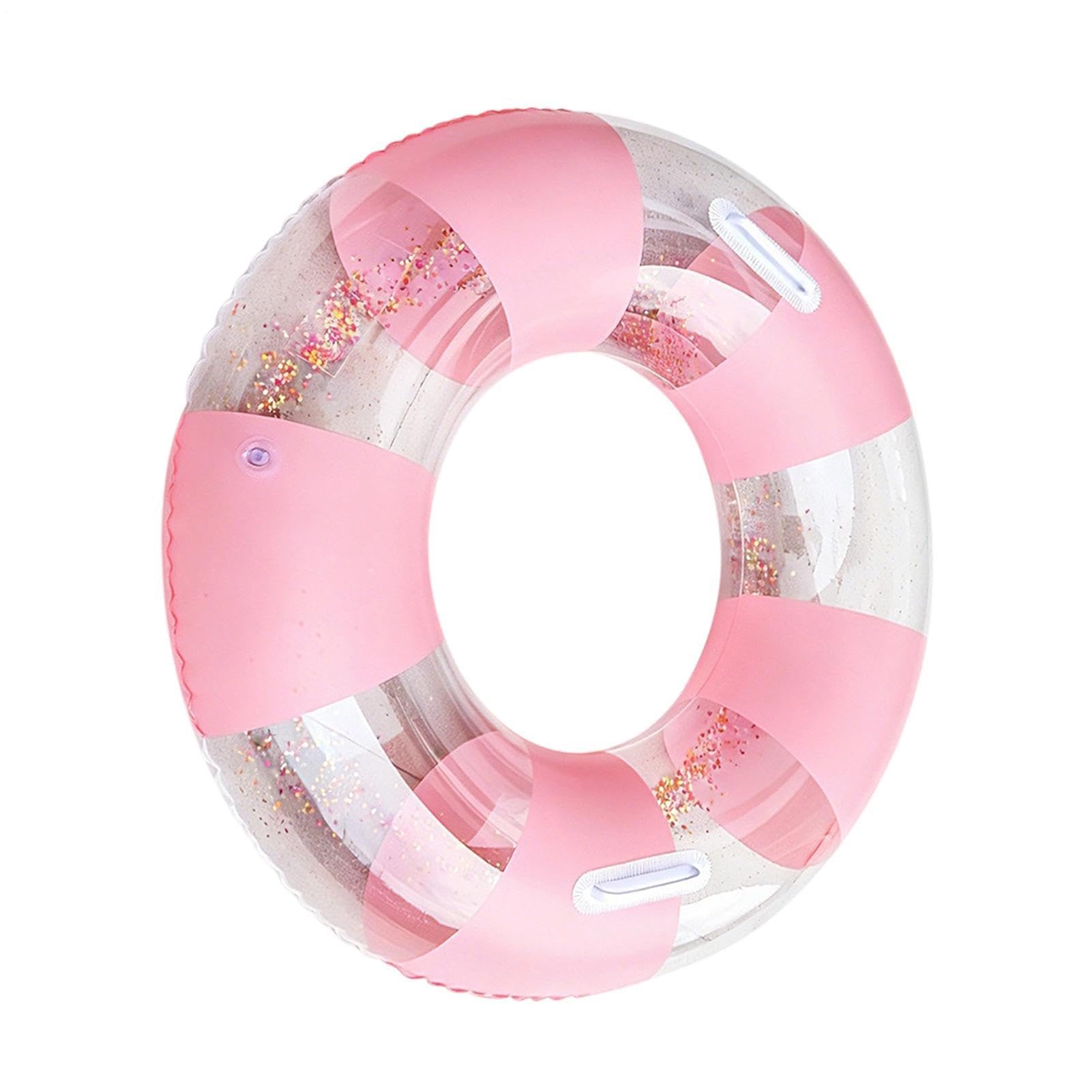 Inflatable Pool Tubes with Handles Summer Pool Float