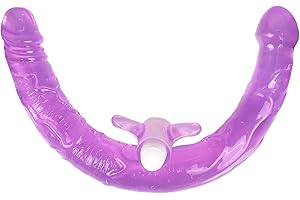 14" Double-Ended Dildo with Vibrator: Unleash Pleasure for Women and Lesbian Couples