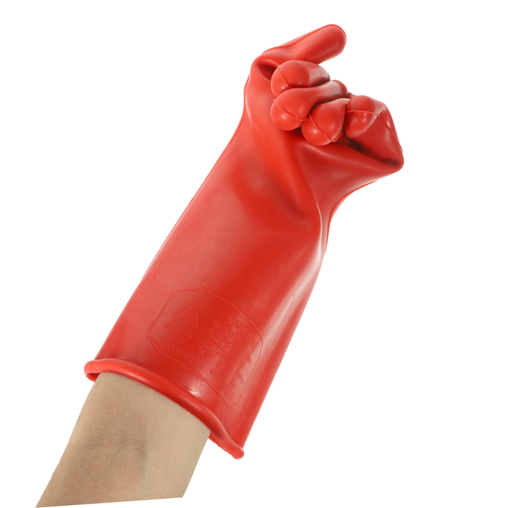 Veemoon Guantes Aislantes de Goma para Electricistas Guantes de Trabajo Eléctrico de Voltaje para Protección Instalaciones Eléctricas