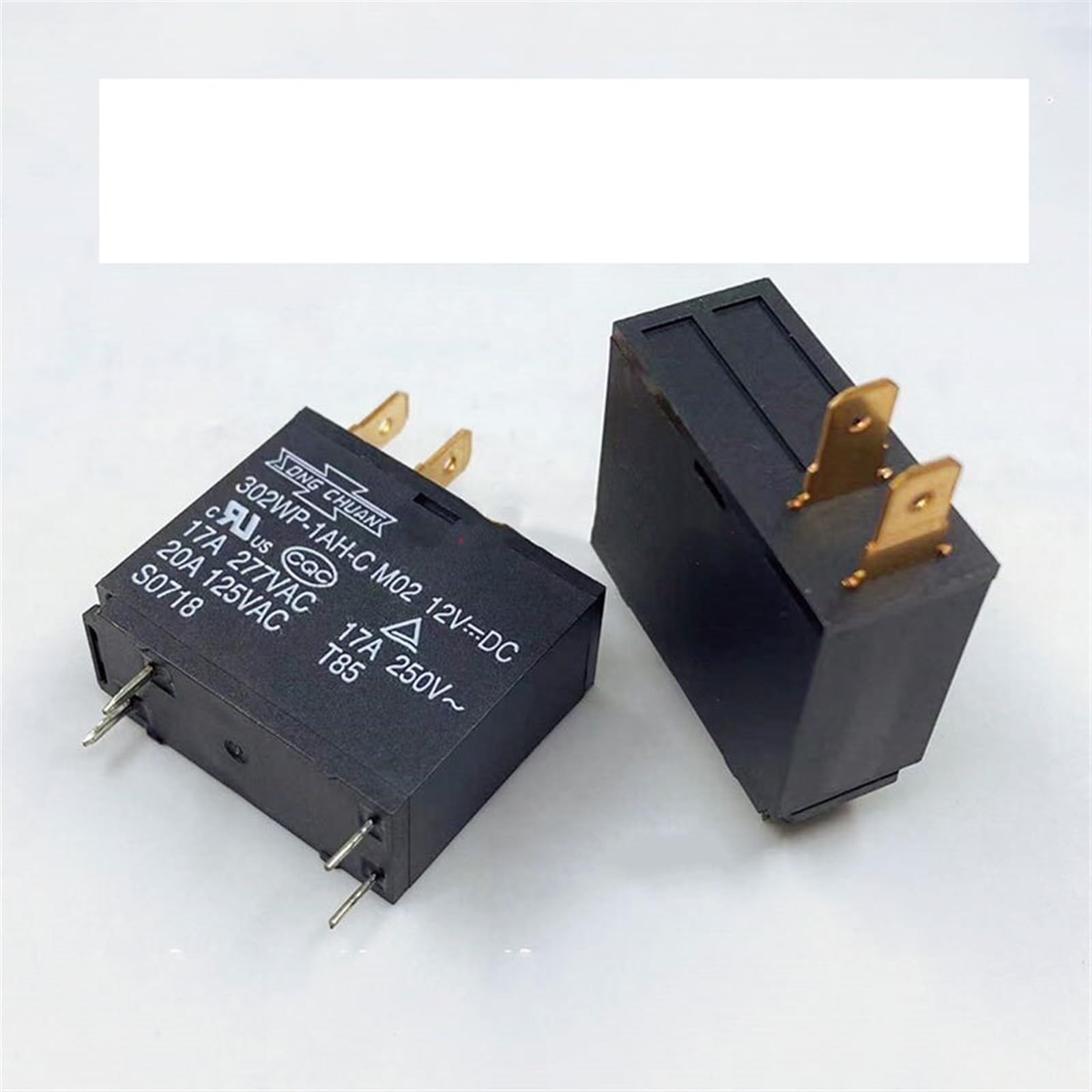 QEFHSVVZE 1pcs 302WP-1AH-C M02 12V 17A Relay
