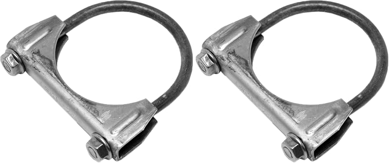 Abraçadeira do escapamento Walker 35323 em aço-liga – Pacote com 2