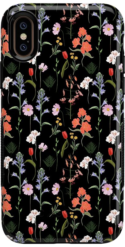 Casely iPhone Xs Max Case | Secret Garden | Mixed Floral | Bold Protective Design