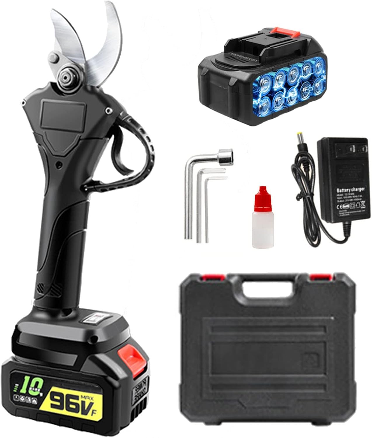 Electric Loppers Professional Cordless Garden Shears Battery Electric