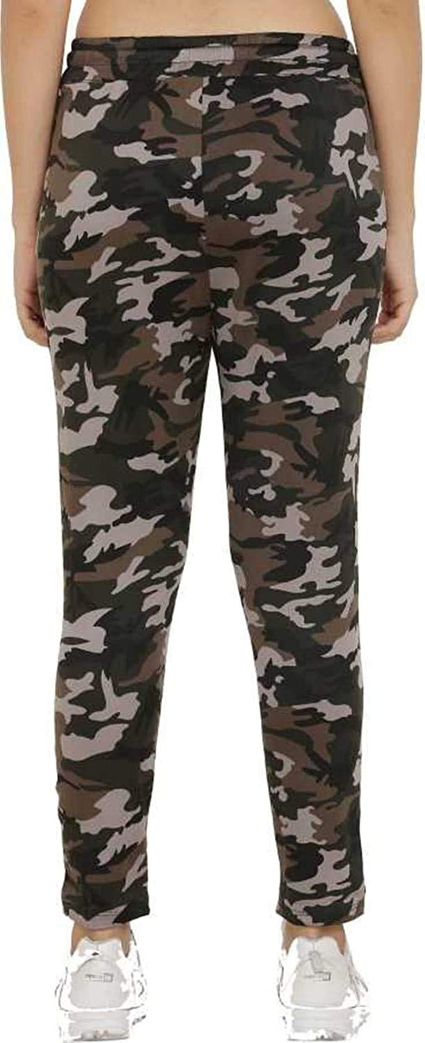 INFISPACE® Winters Girl's Thermal Army Camouflage with Thick Fur Layer Inside (32, Dark Green) - Image 2 thumbnail
