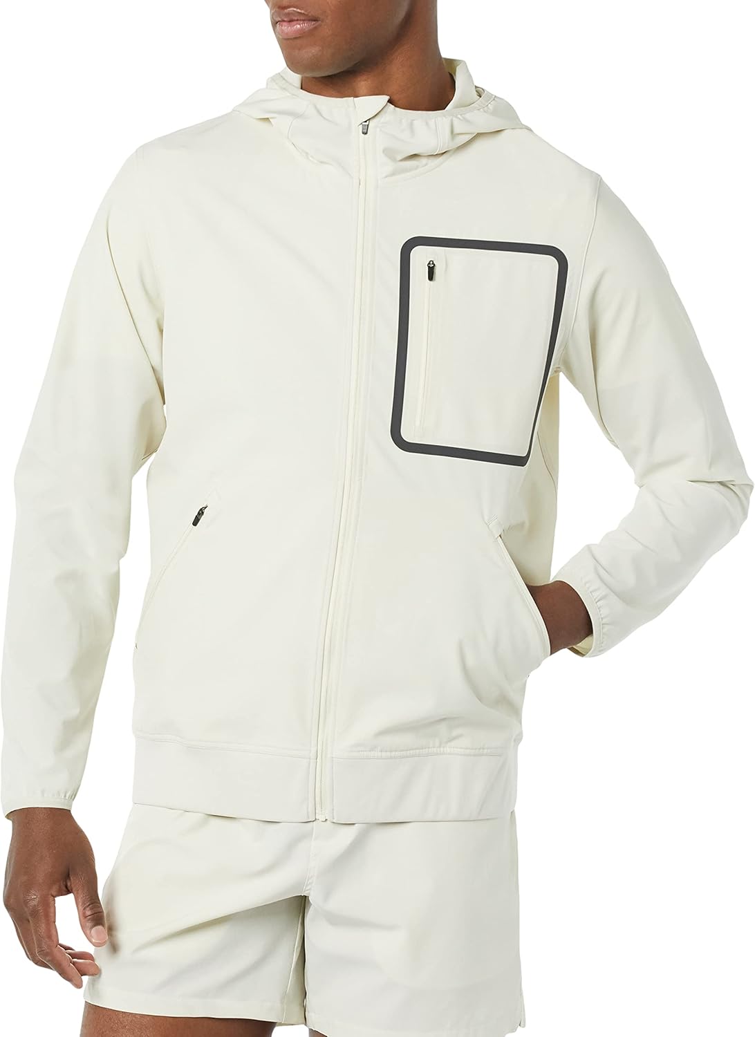 Amazon Aware Chaqueta Deportiva elástica con Tejido Que Absorbe la Humedad Hombre