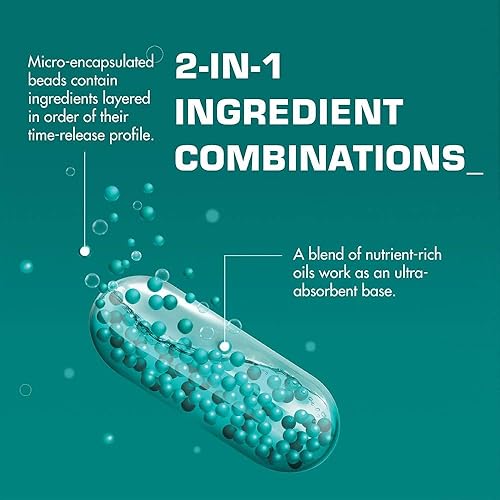 Miniatura 3 de ORB Multivitamina + aceite de pescado para hombre, un aceite de pescado completo + suplemento de pescado  Apoyo a la salud cardíaca, apoyo