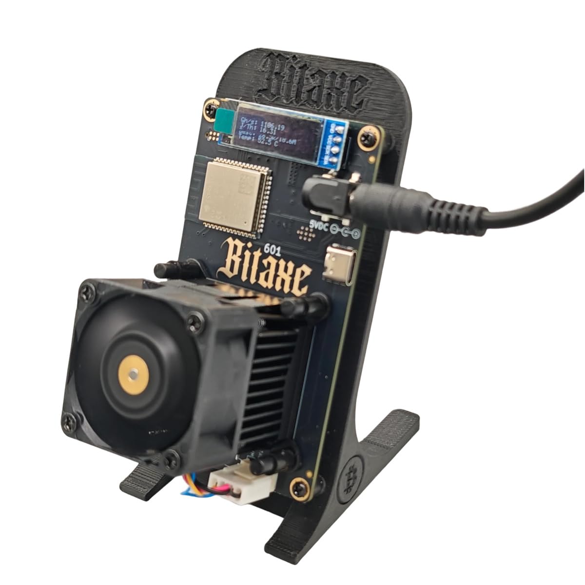 New Bitaxe 601 Gamma bitcoin miners BTC Mining device- Single ASIC Chip 1.1+ TH/s (BM1370) Home Bitcoin Miner - Made in CN