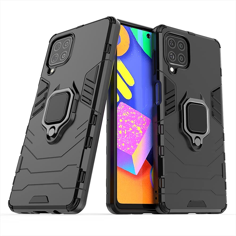 Spazy Case® Samsung Galaxy M32 4G Back Cover | Dual Layer Armor Defender Full Body Protective + PC Hybrid Kickstand Back Case for Samsung Galaxy M32 4G (B097MPN5V1) Amazon Price History, Amazon Price Tracker