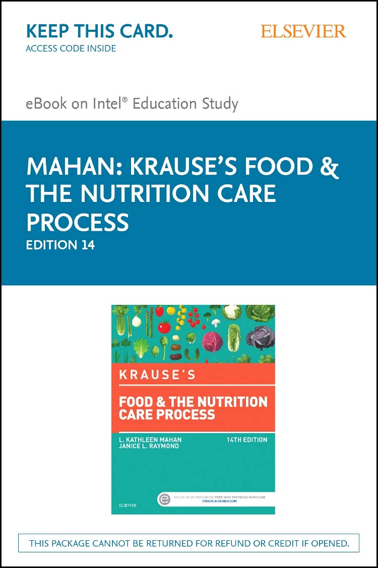 Krause's Food & the Nutrition Care Process Pageburst on Kno Access Card