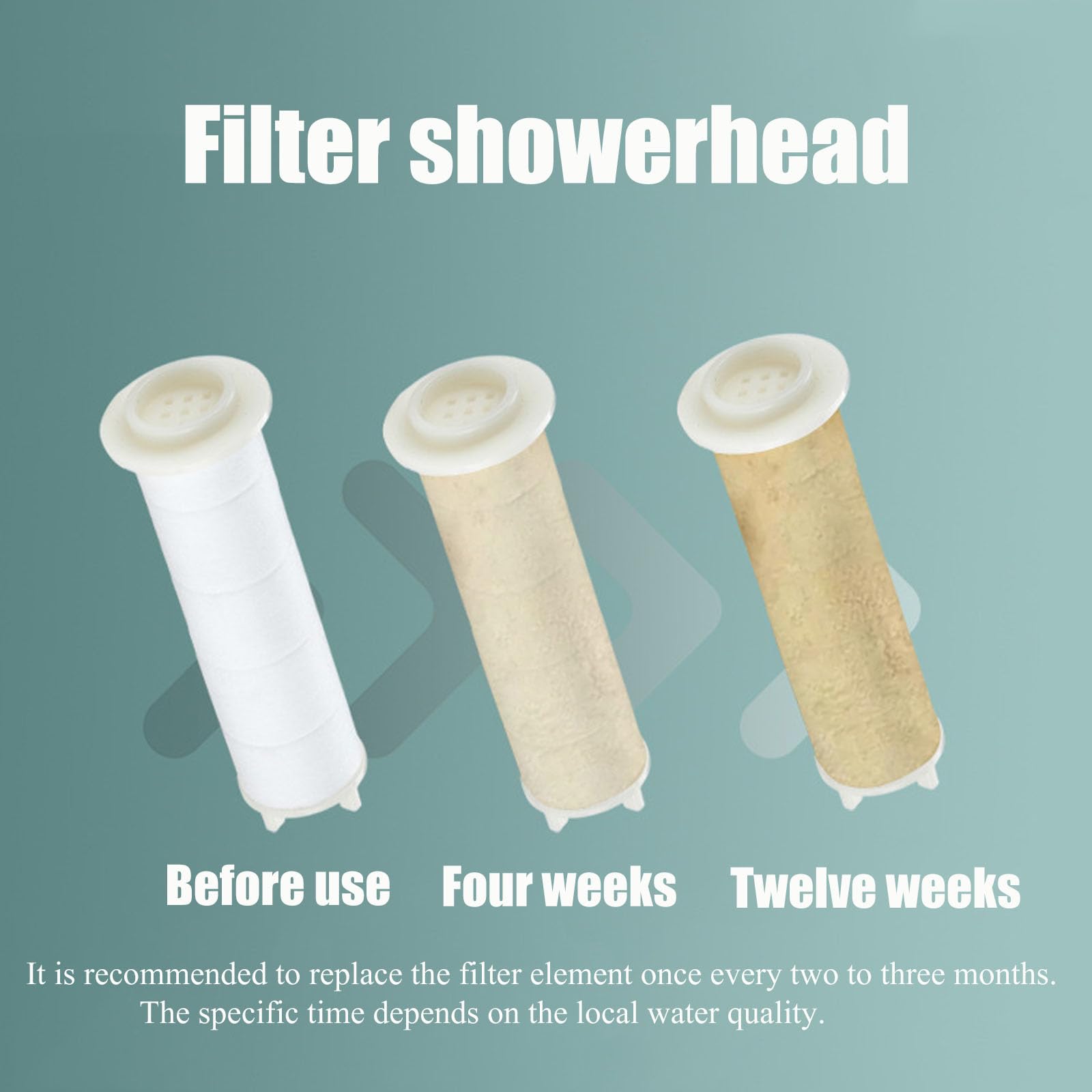 Alcachofa de ducha de alta presión UK – 5 pulverizadores M filtrados de mano con diseño de ahorro de agua para baja presión y agua dura, fácil instalación (2 unidades)