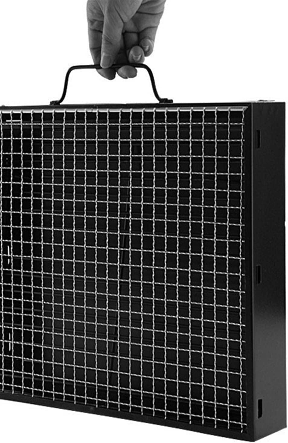 Grill a Gas 2 Pezzi Parrilla de barbacoa plegable portátil para exteriores, Picnic, Camping, Cucina, reunión Familiar, Jardin, Fiesta