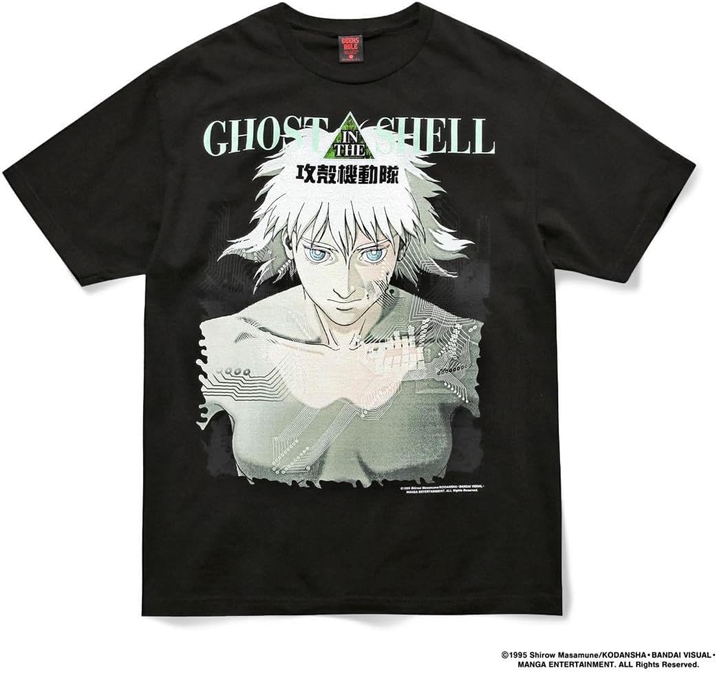 ギークスルールx 攻殻機働隊 15シクスクリーンプリントTシャツ vol.04