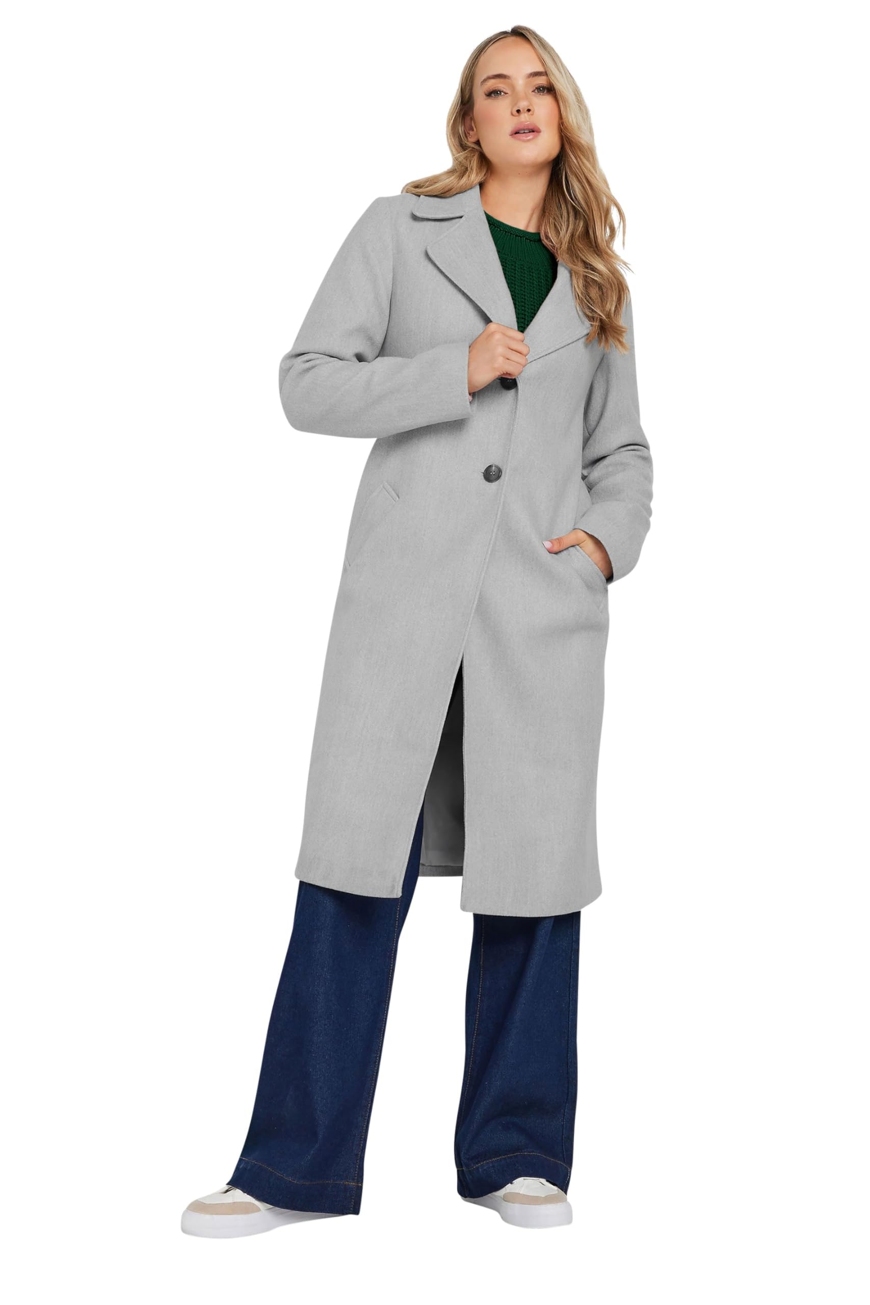 Long Tall Sally - Lts Tall Single Breasted Formal Coat - Women's
