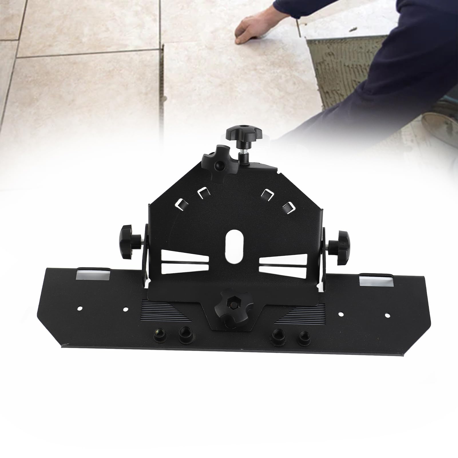 45 Graden Tegel Gereedschap Tegel Afschuinen Machine Tegel Afschuining Hoek Constructie Tool Voor Marmer Tegel Keramische Zilveren Hoek Constructie Gereedschapilver1pcs