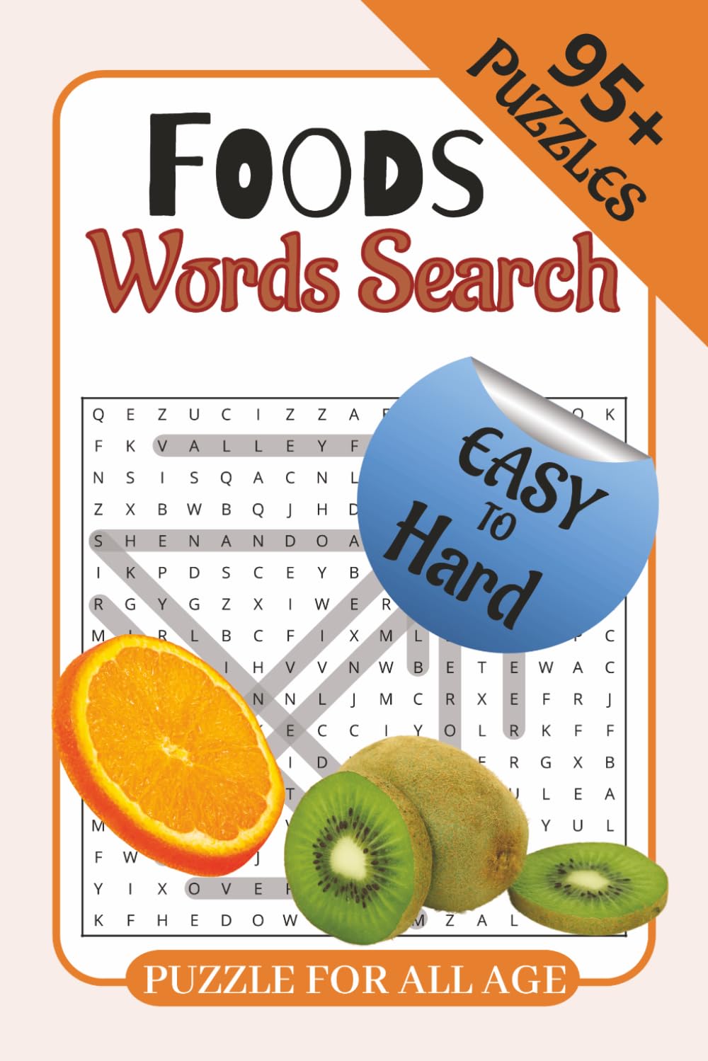 Foodie Word Search Puzzle Book: 1000 Delicious Words from World Cuisine, Desserts & Drinks | Fun Brain Games for Adults, Teens & Seniors