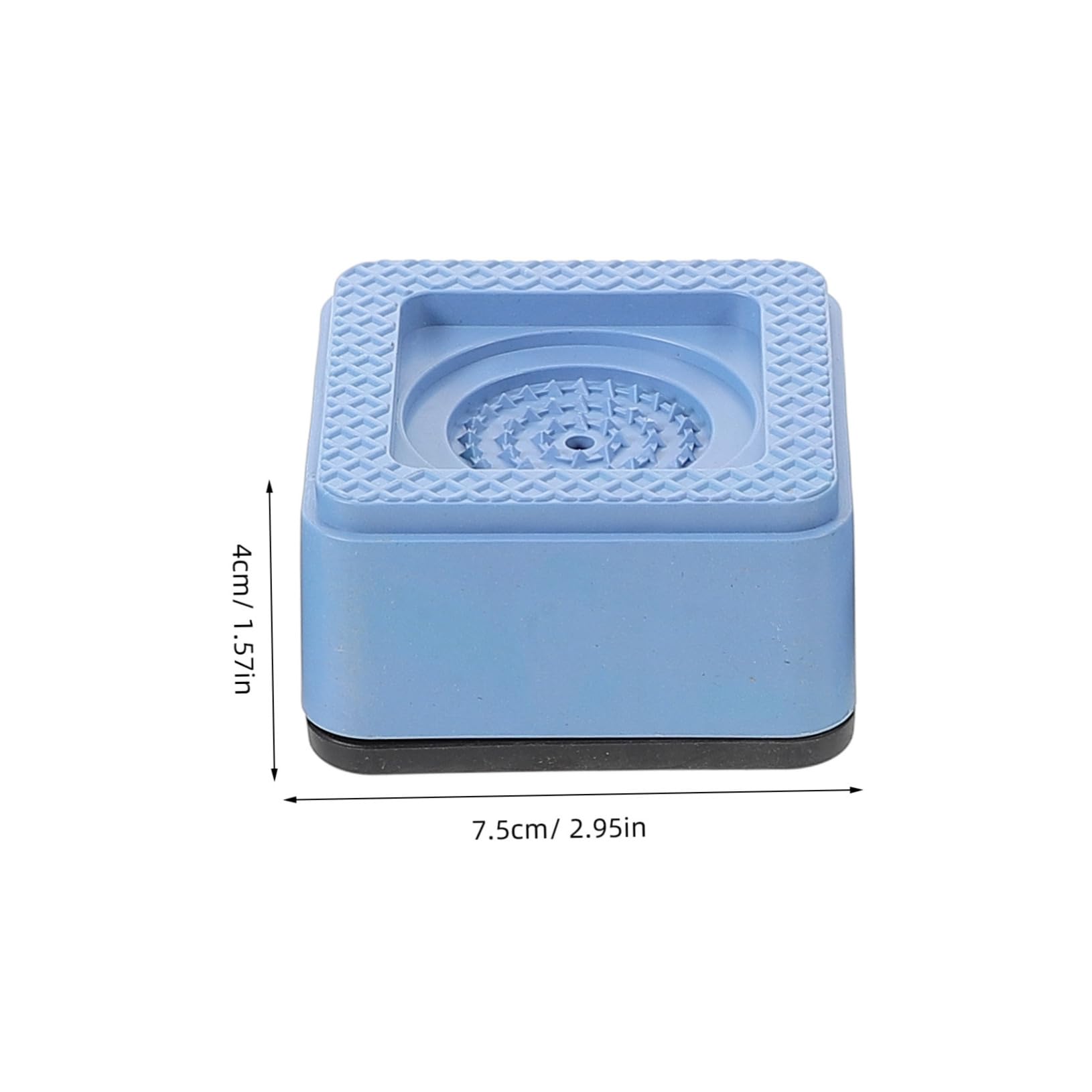 ERINGOGO Optimize Space Reduce Vibration 4 Pack Washing Machine Foot Pads Anti-Slip Furniture Bracket for Appliances