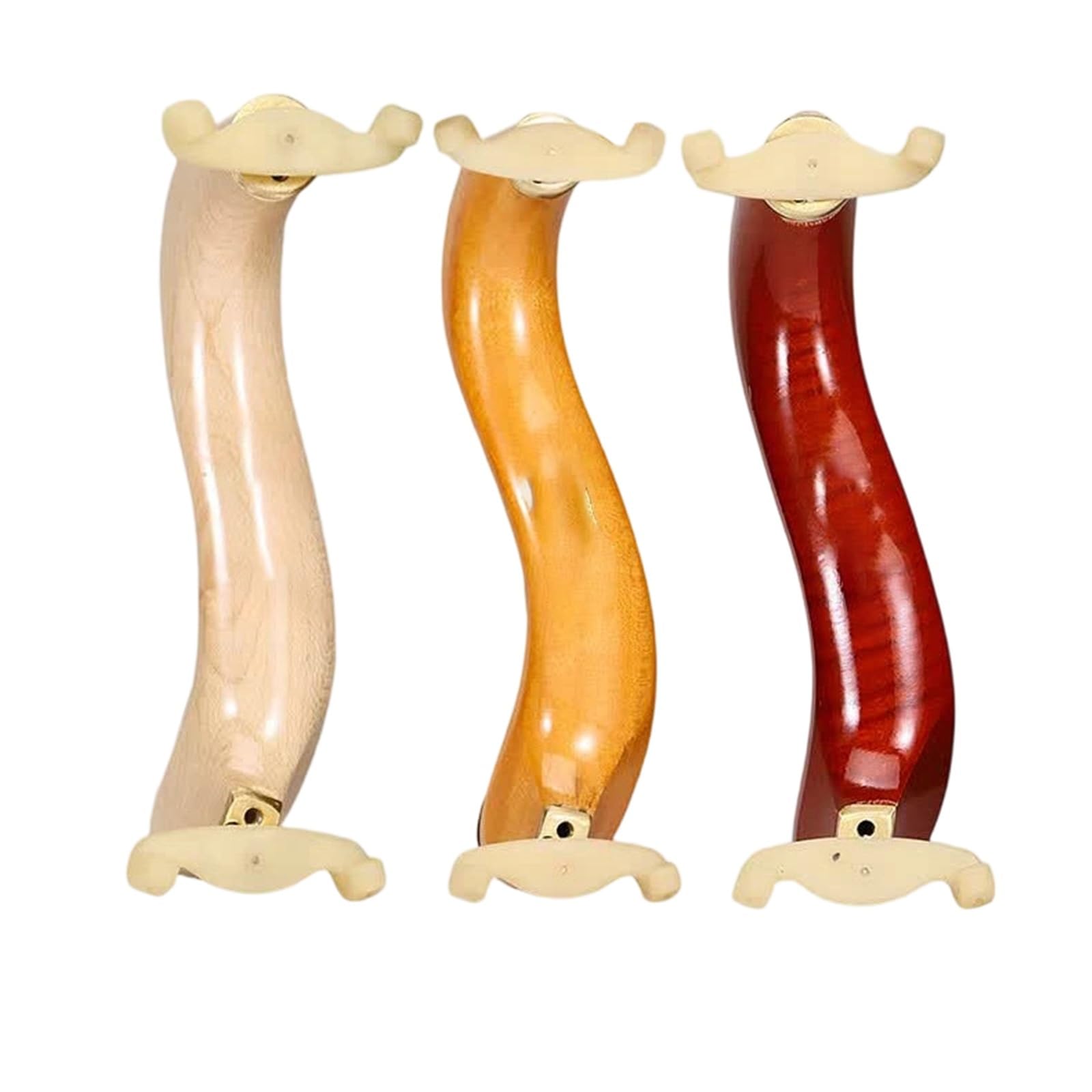 Geigenschulterstütze Standard-Schulterstütze Für Violine | Diese Schulterstütze sorgt für Komfort bei Auftritten(1/8-1/4 raw wood)