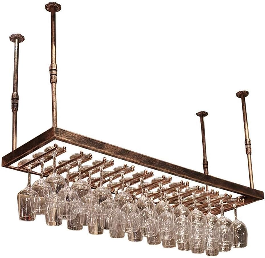 Wine Display Rack,Bar Unit Floating Shees Ceiling Mounted Hanging Wine Bottle Holder Metal,Adjustable Ceiling Storage Rack,Storage Shee,Vintage Style Decoration Application,Multi-S