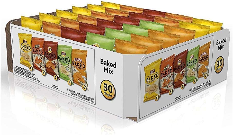 FritoLay Oven Baked Chips and Snacks Variety Pack (30 ct.) ES Amazon
