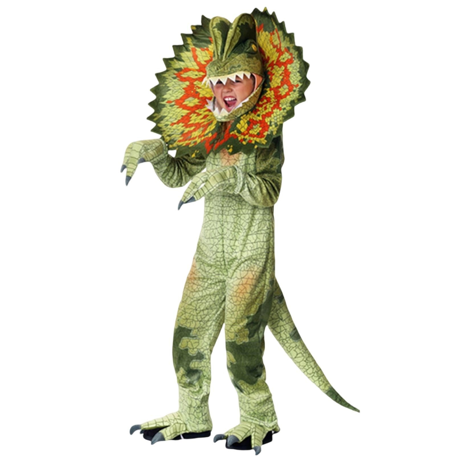 Générique Costume de Dinosaure Style Cour pour Enfants, Tenue de Cosplay médiévale avec Cape et