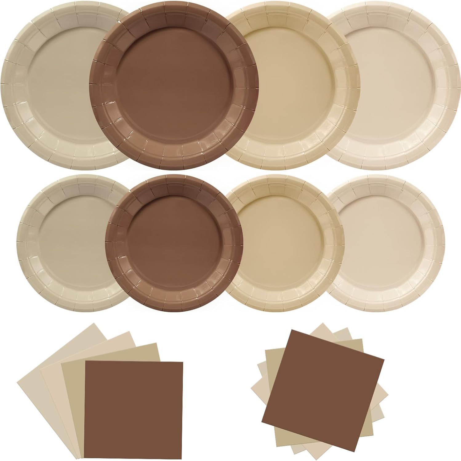 180Pcs Easter He is Risen Paper Plates and Napkins Set,Disposable Jesus Cross Lily Floral Easter Party Decorations for Religion Christ Party,Serve 60 Guests