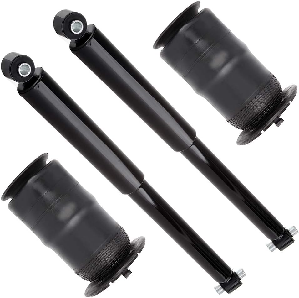 OCPTY Suspension Kits Rear shock absorber Air spring Fits 2004-2007 for Buick Rainier 2002-2009 for Chevrolet Trailblazer Set of 4