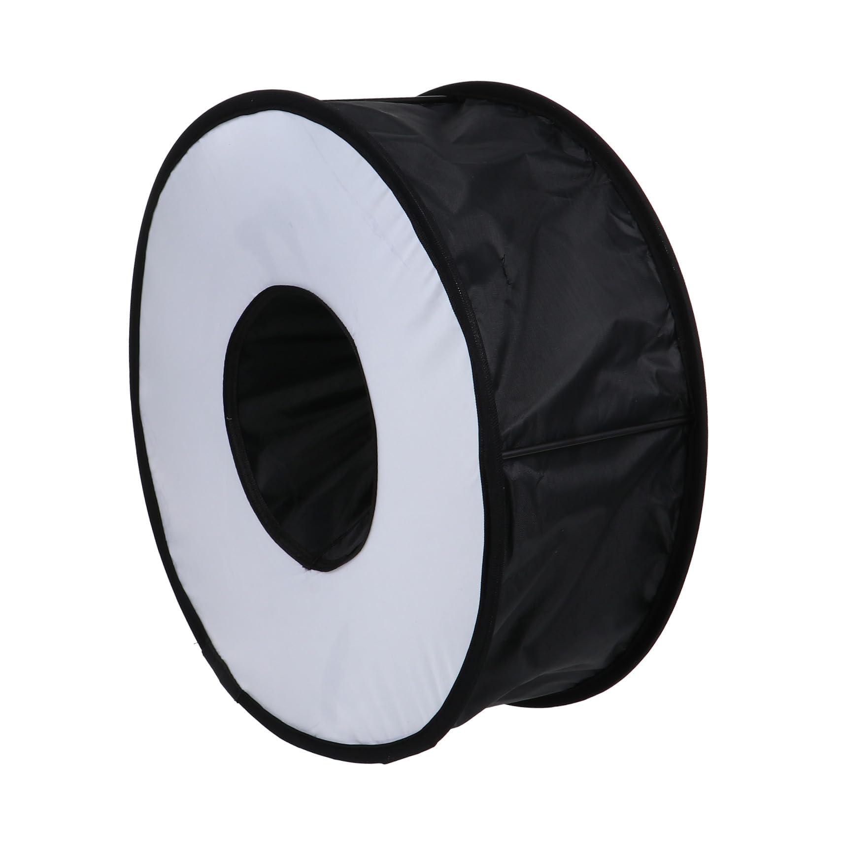 Veemoon Softbox Anular Plegable de 45cm, Difusor Portátil para Flash, Tela Recubierta y Bolsa Cremallera para Fotos de Boda y Retratos