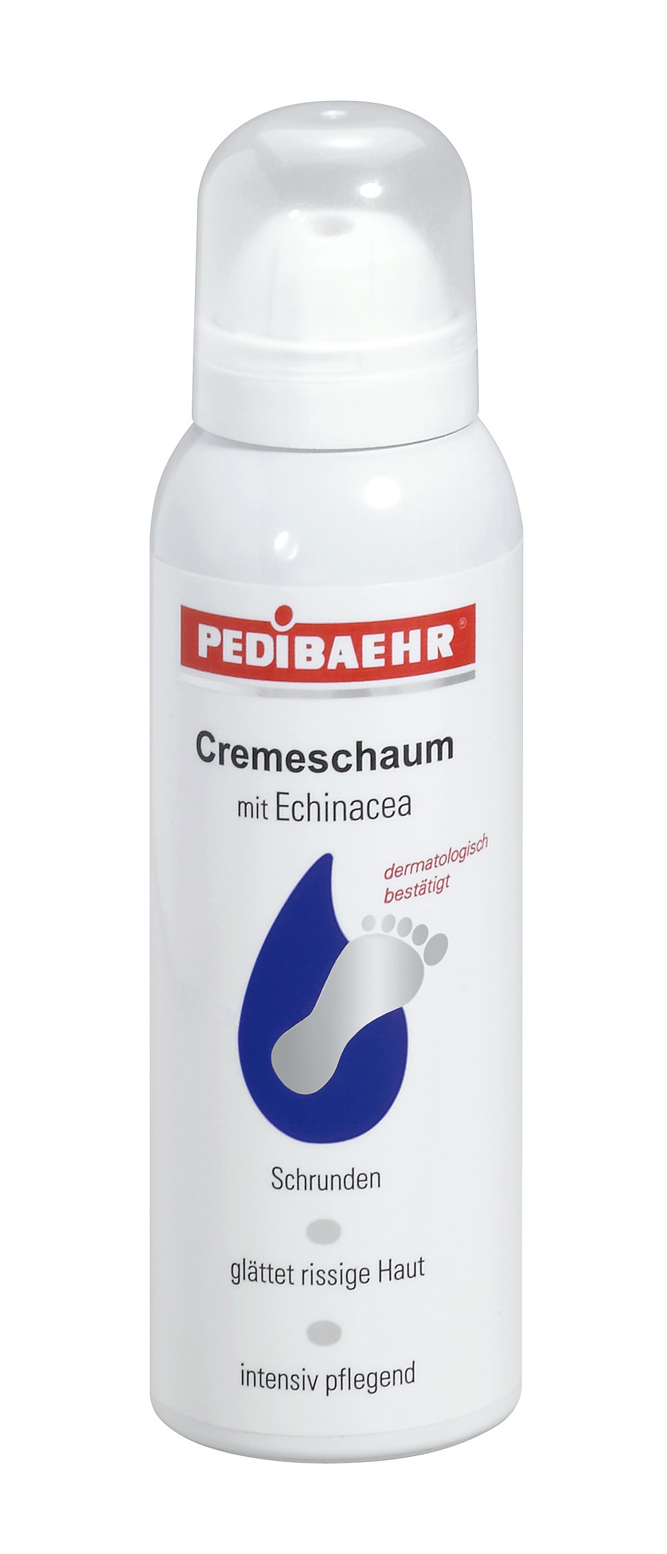 PEDIBAEHR - Espuma cremosa con equinácea, 15% de urea y 1% de ácido salicílico, 125 ml