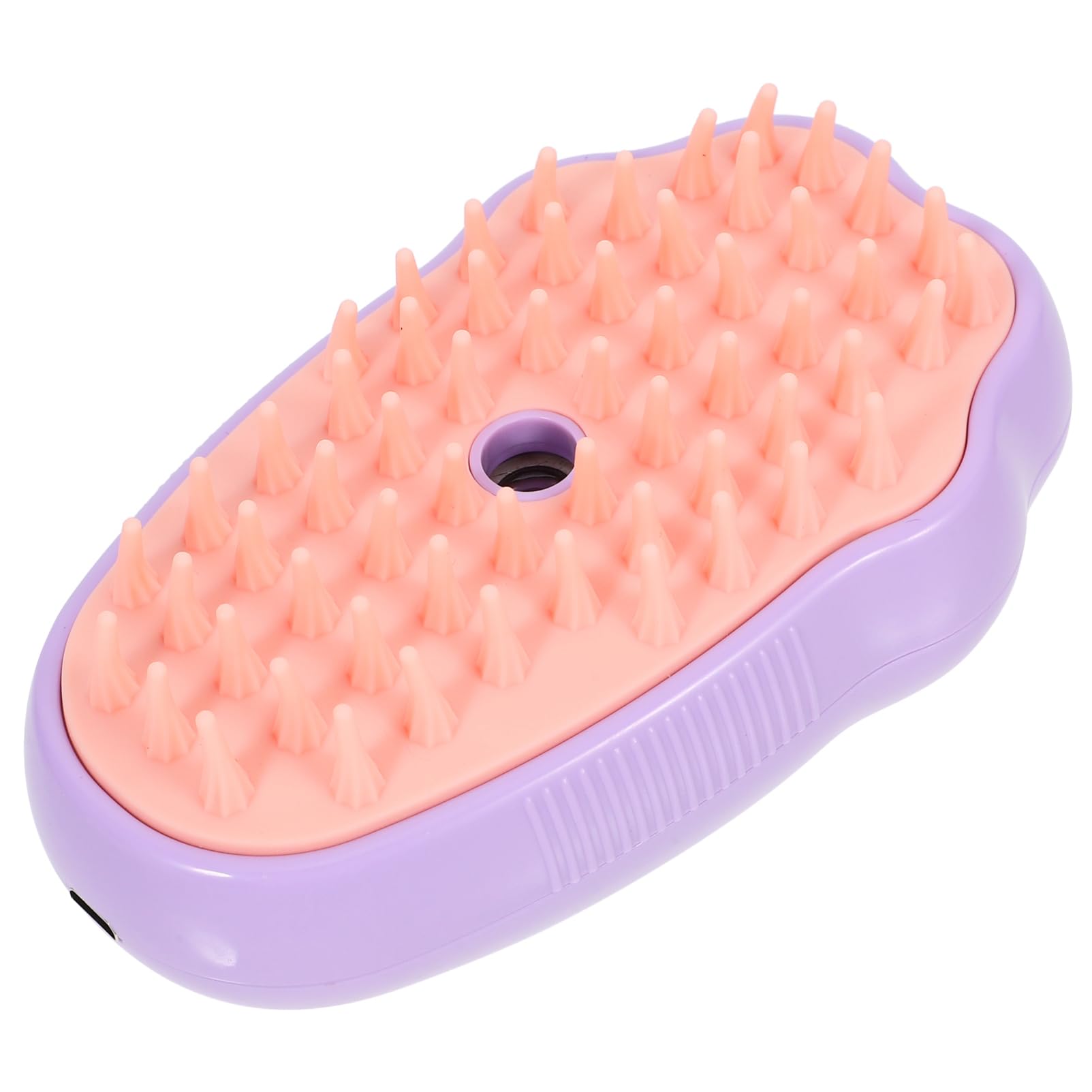BESPORTBLE 5piezas Cepillo De Vapor Multifuncional Para Mascotas Autolimpiante Para Baños De Perros y Gatos Masaje Suave y Desenredado
