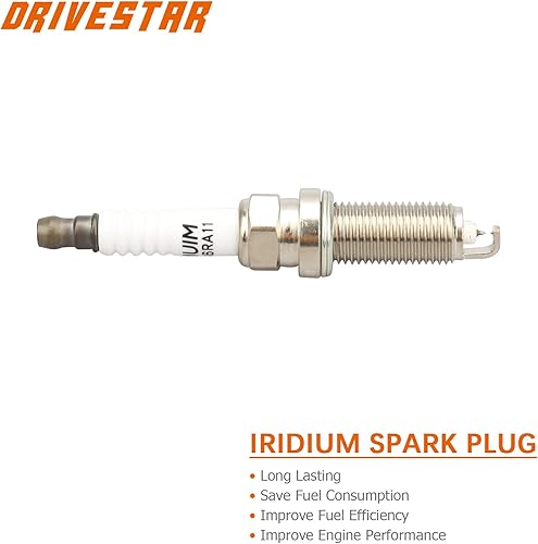 Miniatura 5 de DRIVESTAR Juego de 4 bobinas de encendido de bujía de iridio UF549 1.8L 2.5L 2009-2013 para Nissan Cube 2007-2012 para Nissan Sentra Altima