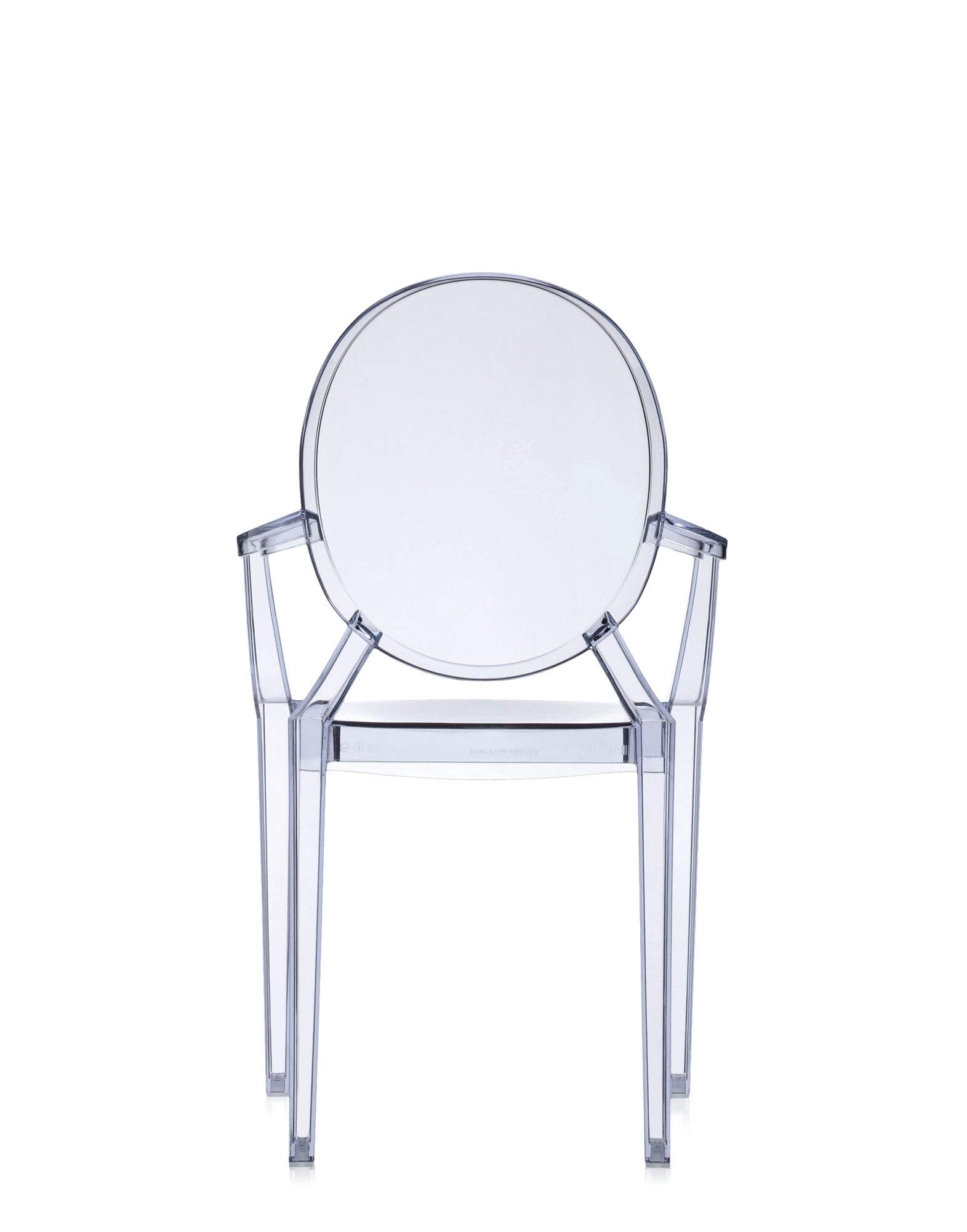 Kartell Louis Ghost, Set da 2 Sedie, Azzurro