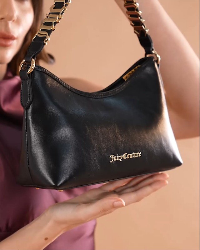 Buy Juicy Couture Women's Power Grip Sling Handbag Statement Black
