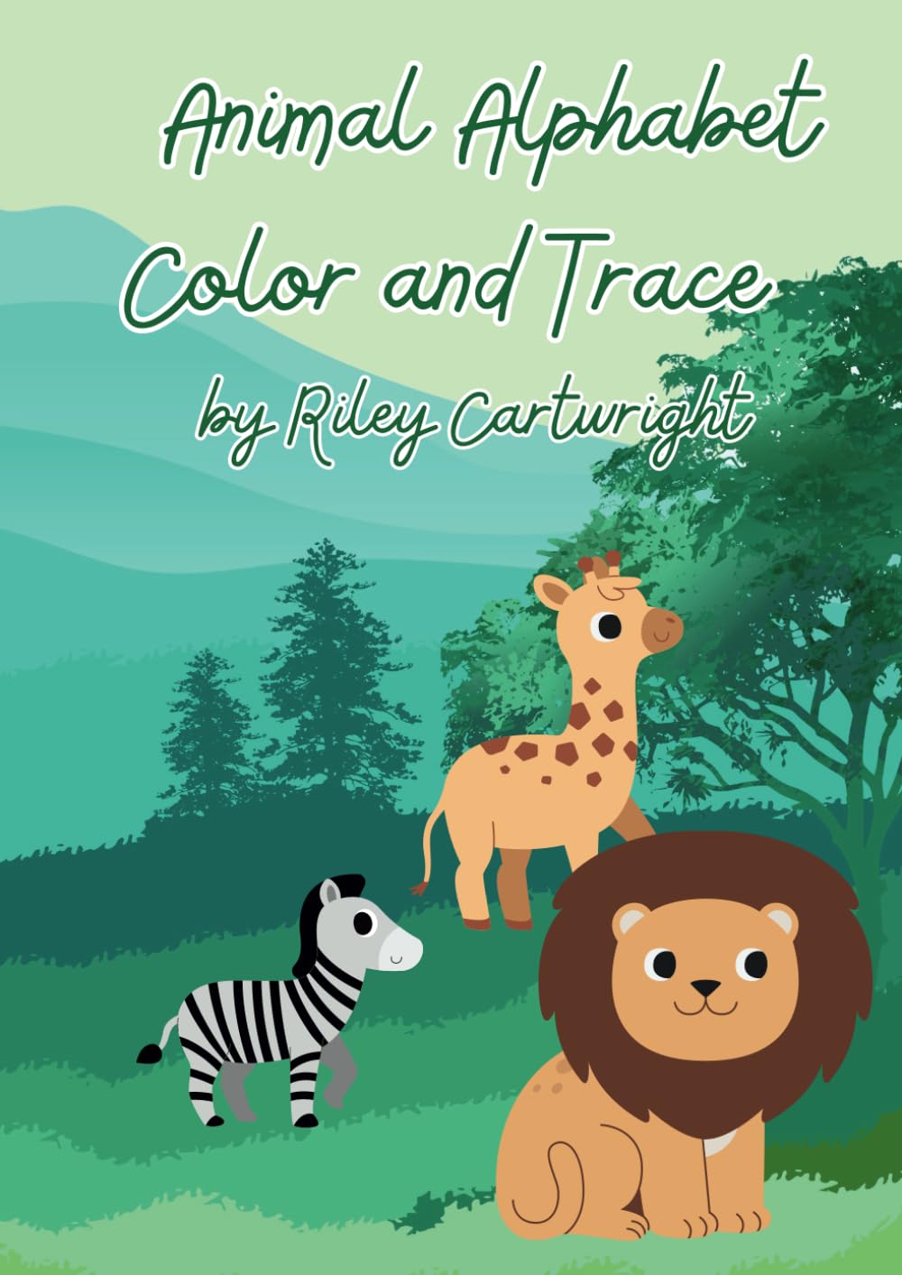 Animal Alphabet Coloring Book (Coloring Books for Kids)