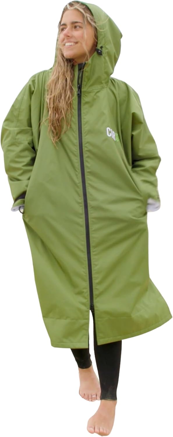 COR Surf Swim Parka for Youth and Adults | Heavy-Duty Weatherproof Swimming Jacket with Size Options for Men, Women and Kids - Image 2