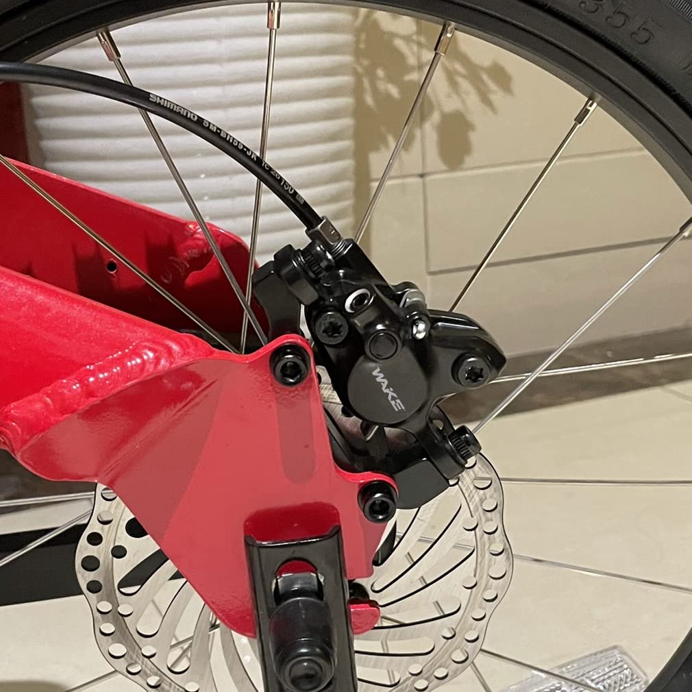Hydrauliczne hamulce tarczowe MTB Hamulce przednie tylne zacisk hamulcowy 160 mm wirnik hamulec hydrauliczny zestaw hamulcowy tarczowy zestaw z kablem do roweru górskiego szosowego jazda konna rower