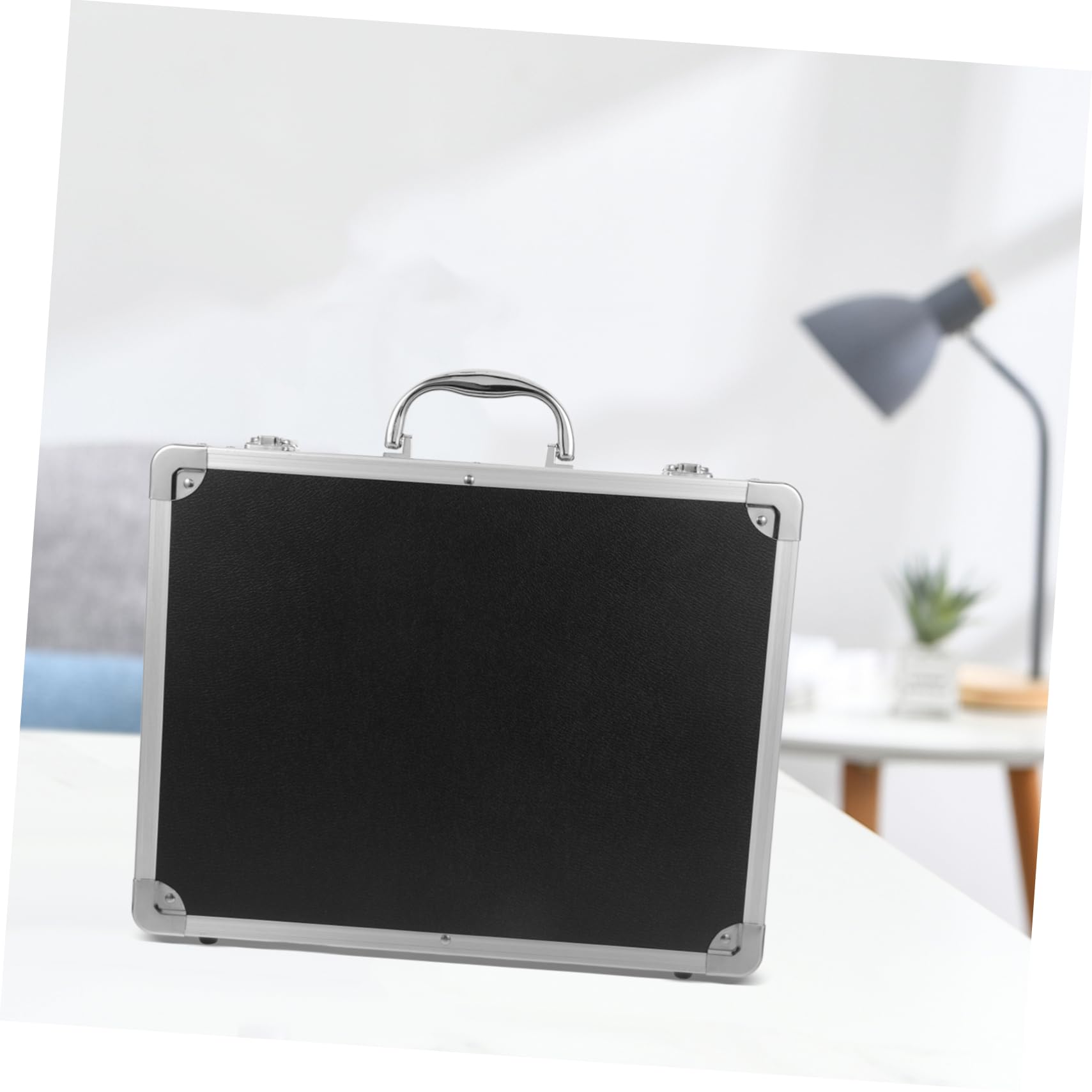 Homoyoyo Valigetta per Attrezzi Grande Capacità e Portatile in Lega di Alluminio per Design Antiurto per Workspace Professionali e Appassionati Fai-da-te