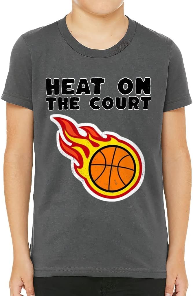 Cool Basketball Kids' T-Shirt - Cute Design T-Shirt - Quote Tee Shirt for Kids