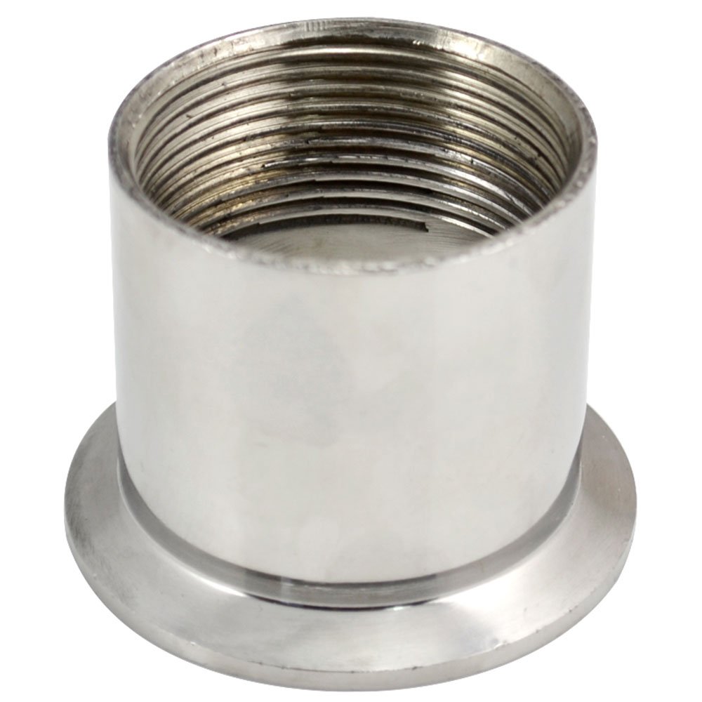 Edelstahl 316 Rohrverbinder, 1.5" DN40 AG Gewinde Auf Tri-Clamp (64 Mm) – Für Sanitary, Lebensmittel & Pharma
